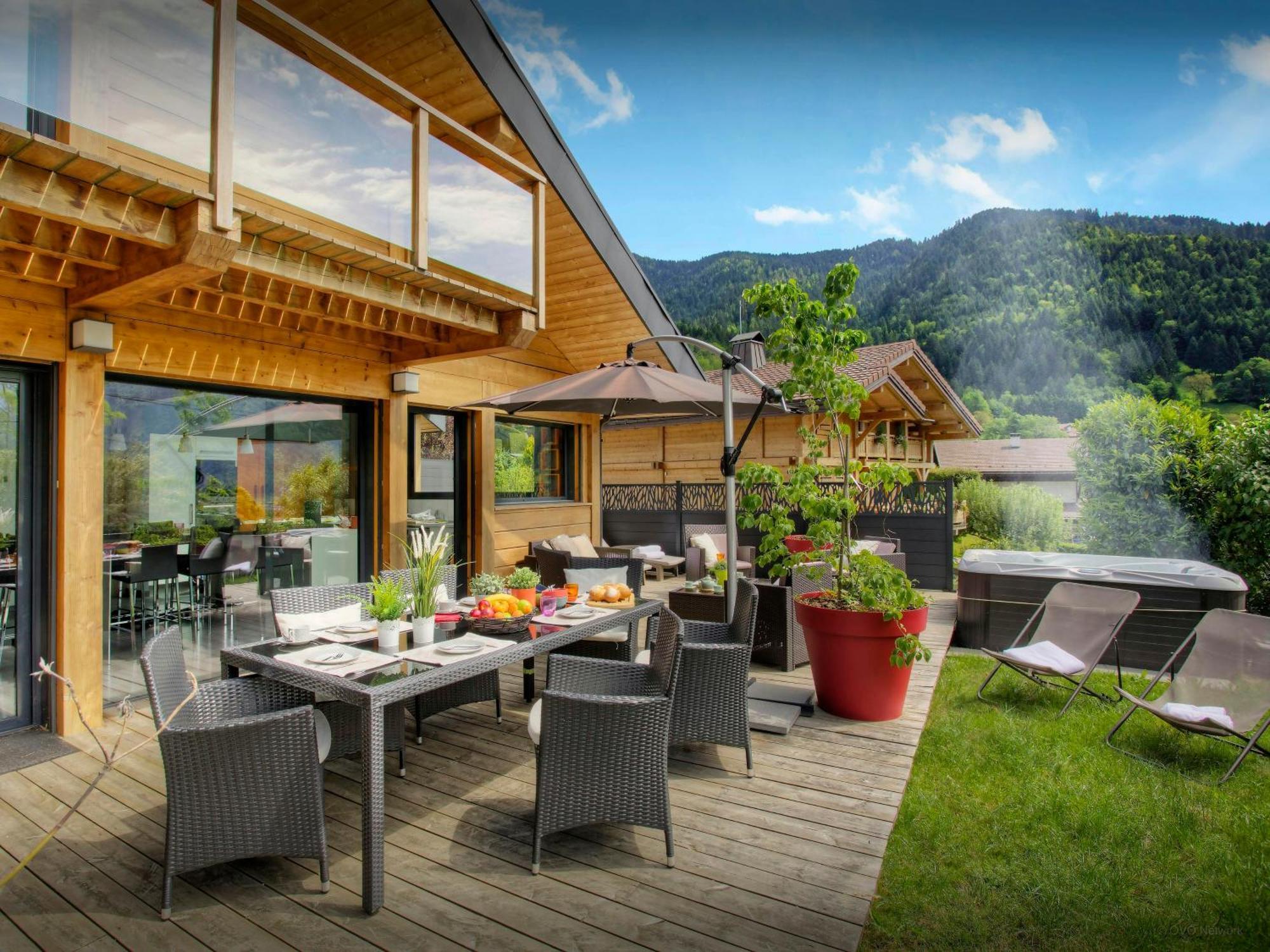 Chalet de Rollon - OVO Network Thônes Buitenkant foto